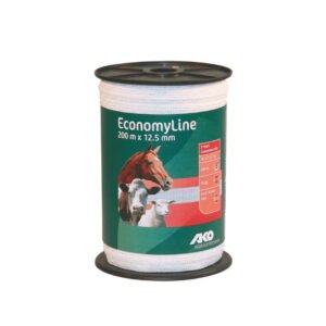 Elektrinio piemens juosta balta EconomyLine12,5mm