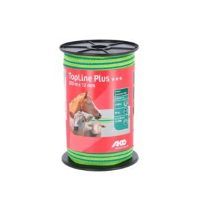 Elektrinio piemens juosta neoninė geltona / mėlyna TopLine 12mm