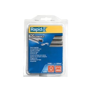 RAPID skobos tinklo tvirtinimui prie vielos 22mm cinkuotos