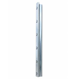 Z tipo stulpas su tvirtinimu tinklui 50 x 30 x 1,5 x 2000 50 x 30 x 1,5 x 2500